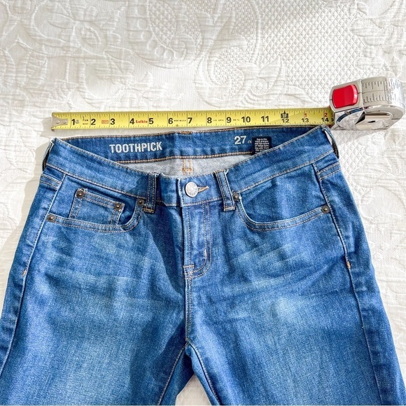 J. Crew Toothpick Ankle Jeans - Picture 6 of 8
